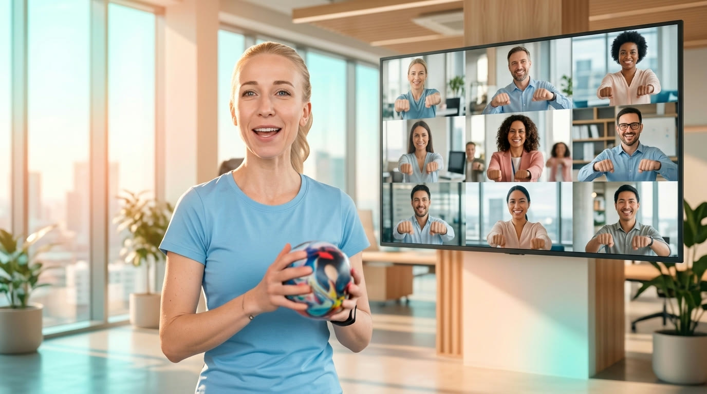 Team per Live-Stream verbunden